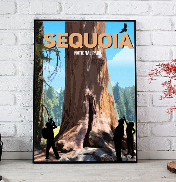 Sequoia Poster Canvas