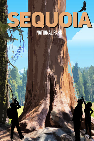 Sequoia National Park Poster @citieswelove.store