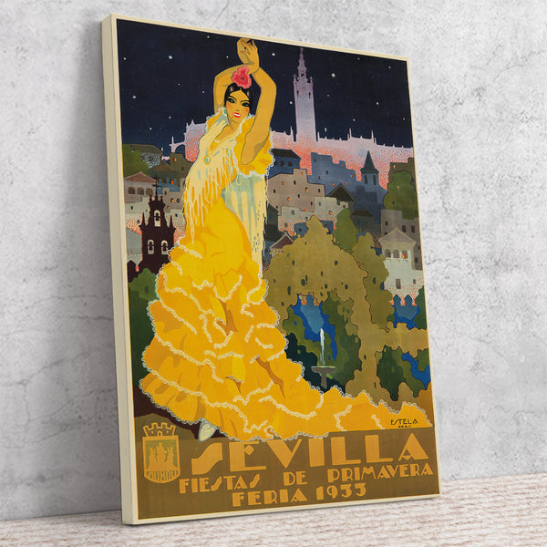 Sevilla Festival Poster-Semana Santa Y Feria de Abril 1933 by  Enrique Estela-Anton