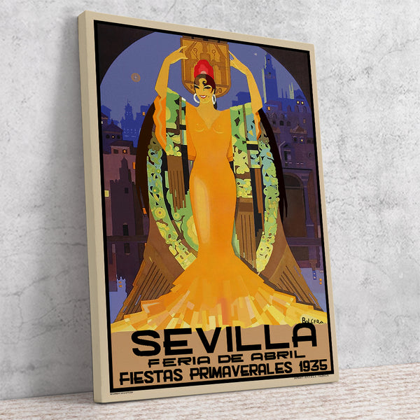 Sevilla Festival Poster Feria de Abril 1935