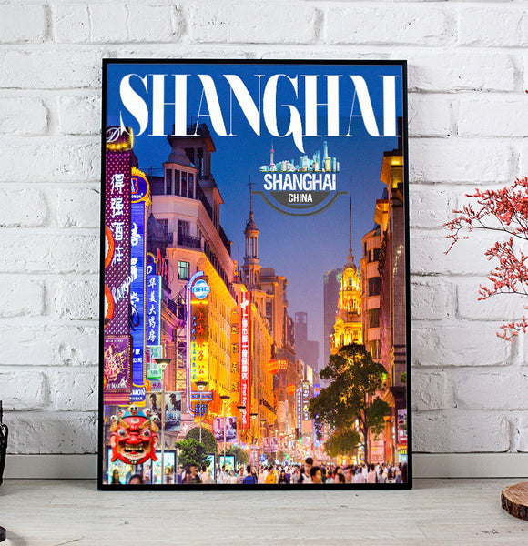 Shanghai Retro Poster