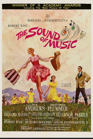 The Sound of Music 1965 Musical Movie Poster