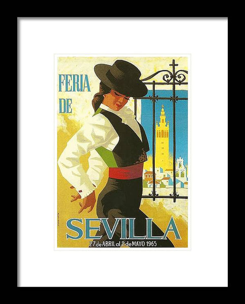 Sevilla Festival Poster Feria de Abril, 1965