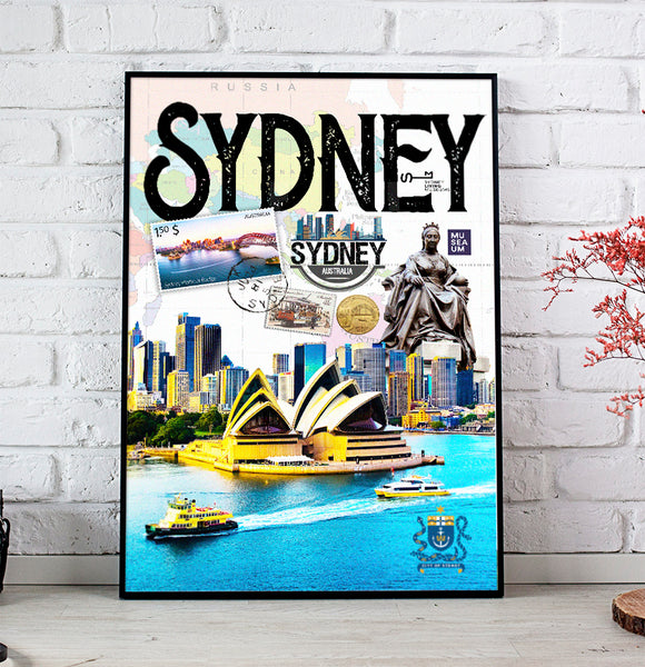 Sydney Retro Poster