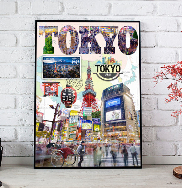 Tokyo Retro Poster