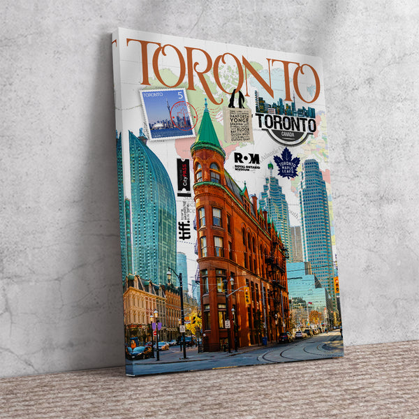  Toronto Retro Poster