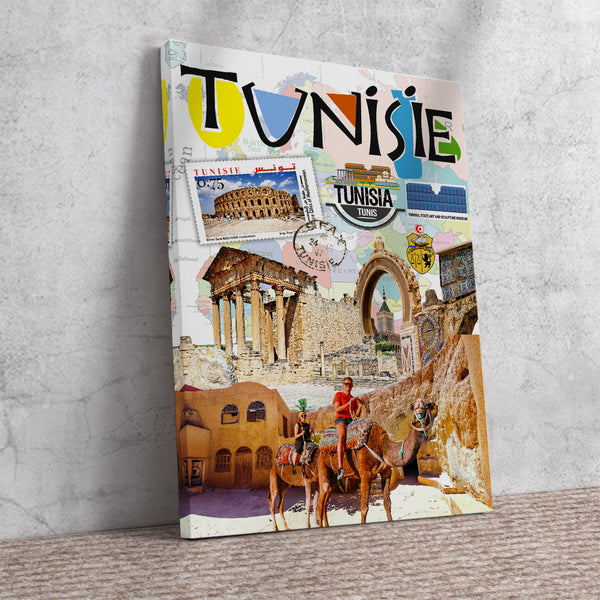 Tunisie Retro Poster