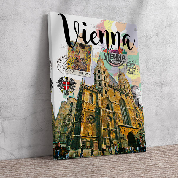 Vienna Retro Poster