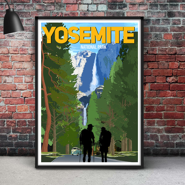 Yosemite National Park Poster @ citieswelove.store