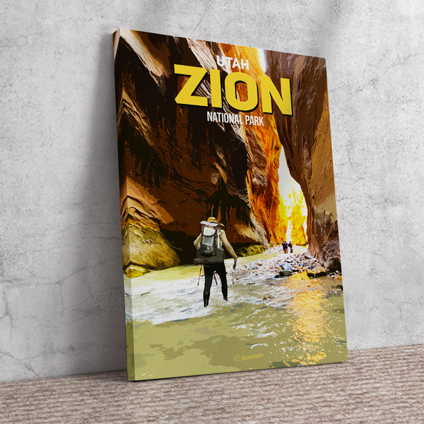 Zion National Park Poster Utah @ WeLoveCities.store