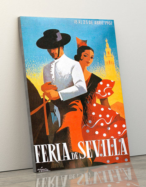 Sevilla Festival Poster Feria de Abril 1961