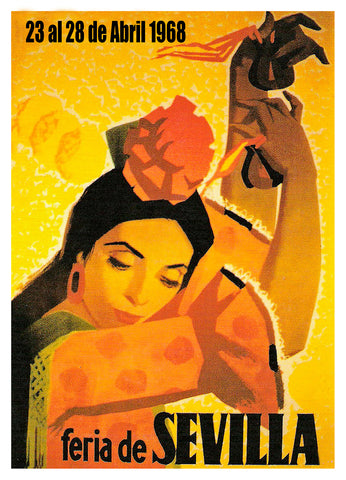 Feria de Sevilla 1968 Poster