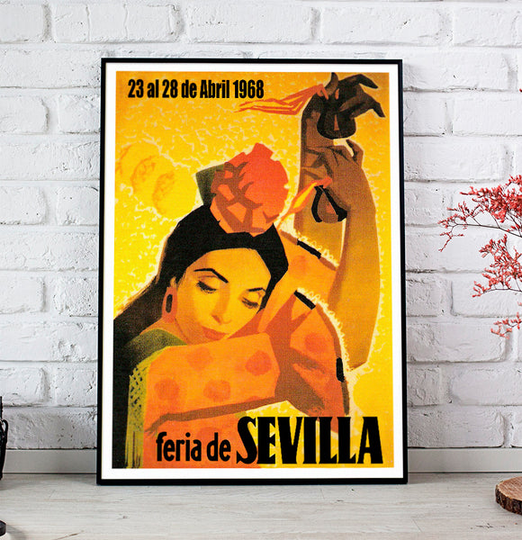 Feria de Sevilla 1968 Poster