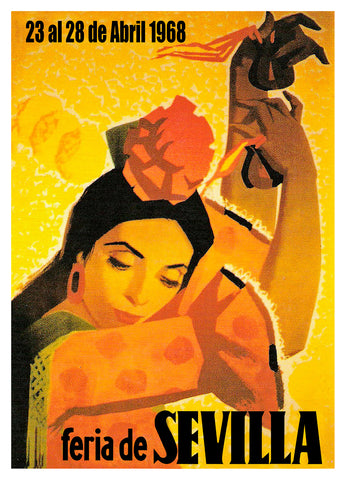 Feria de Sevilla 1968 Poster