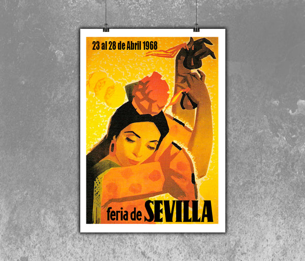 Feria de Sevilla 1968 Poster