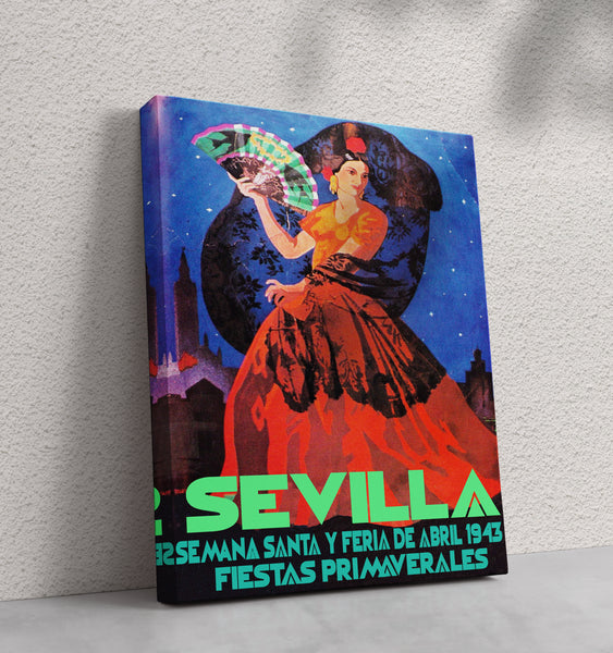 Sevilla Festival Poster Feria de Abril 1943