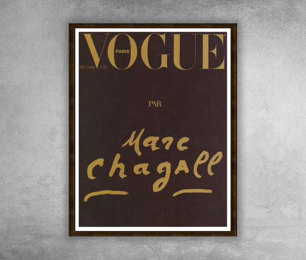 Vogue Marc Chagall Cover December 1977