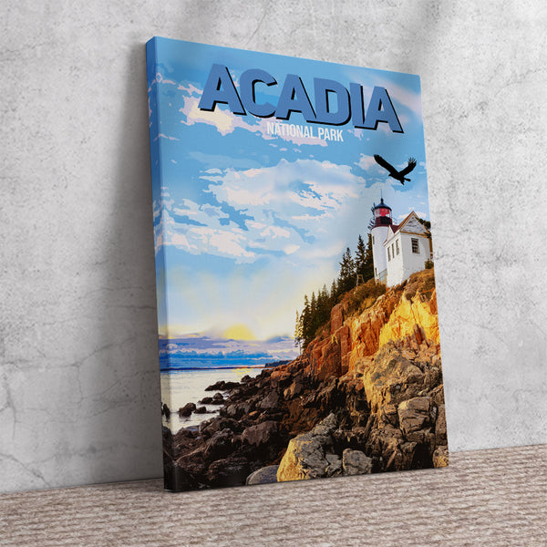 Acadia National Park Canvas Poster