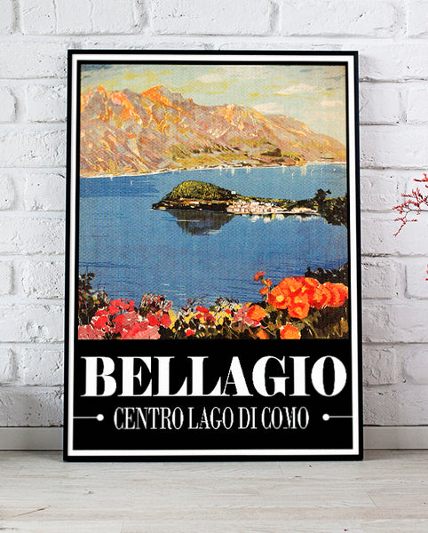 Bellagio Centre of the Como Lake  lake Centro Lago di Como Poster