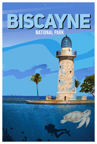 Biscayne Natiional Park Poster