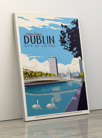 Dublin, İreland City of Culture Poster