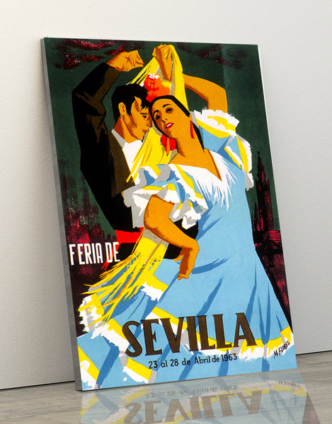 Sevilla Festival Poster Feria de Abril 1963