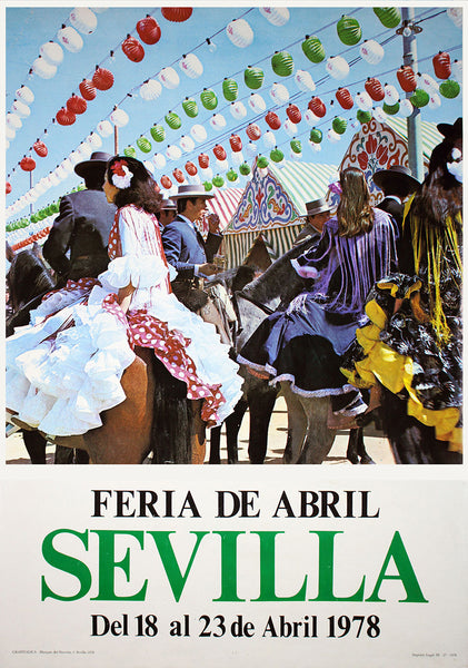 Feria de Sevilla 1978 Poster