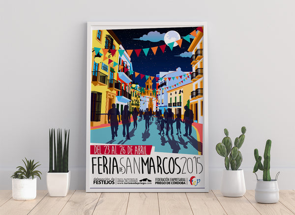 Feria di San Marcos 2015 Vintage Festival Poster