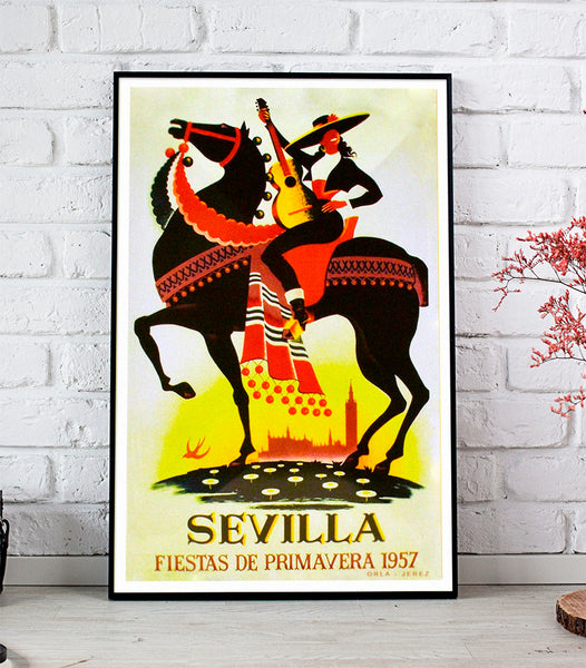 Feria de Sevilla 1957 Poster