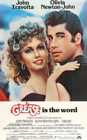 Grease Musical Movie 1978 Olivia Newton John, John Travolta Poster