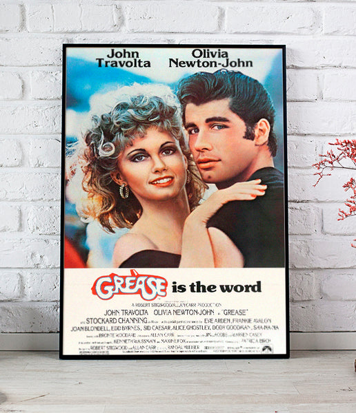 Grease Musical Movie 1978 Olivia Newton John, John Travolta Poster