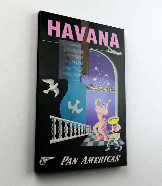 Havana Cuba Pan American Poster