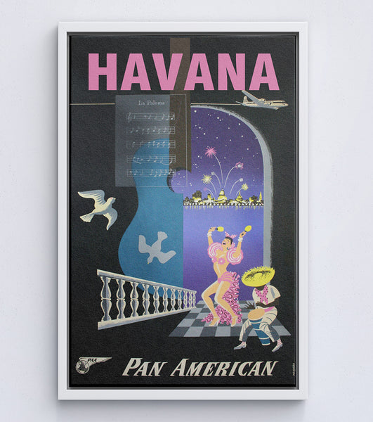 Havana Cuba Pan American Poster