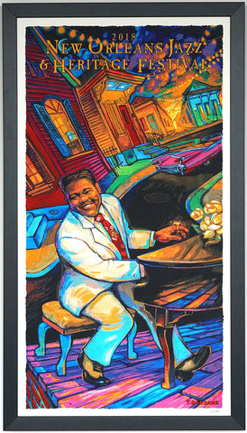 New Orleans Jazz and Heritage Festival Poster 2018