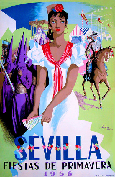 Sevilla Festival Poster 1956