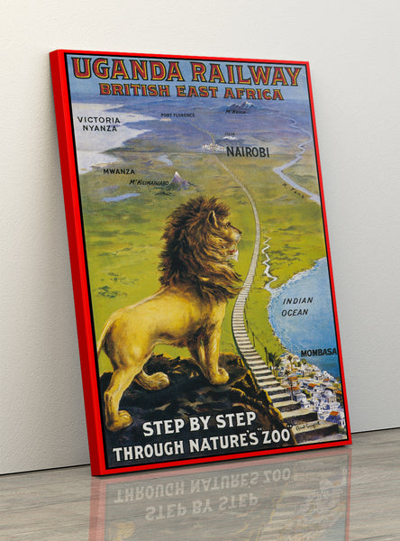 Uganda Railway British East Africa Poster