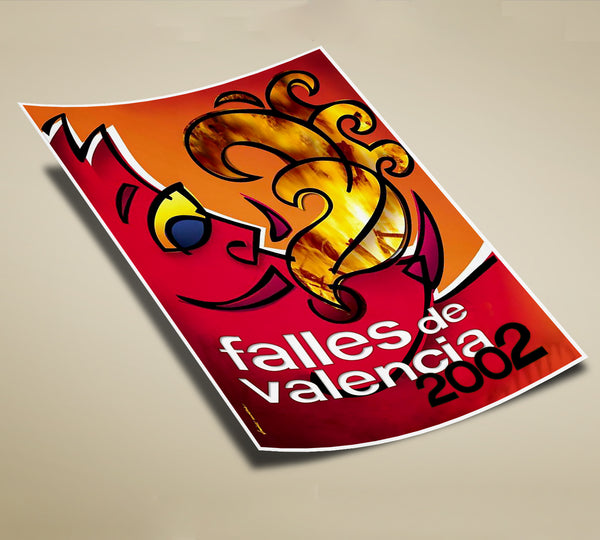 Falles de Valencia 2002  Festival Poster