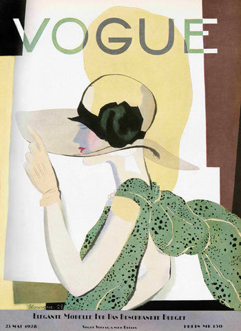 Vogue May 1928 Issue Cover Art